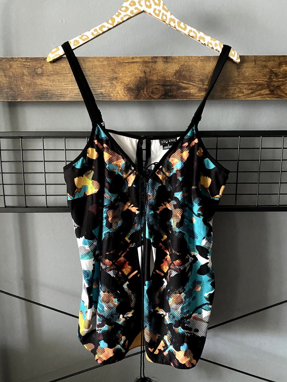City Chic Colorful Plus Tank | Small 16